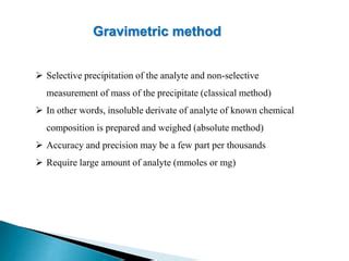 gravimetric buoyancy method|8: Gravimetric Methods .